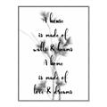 Picture of Love and Dreams Home _GroupedProduct_Rectangle_Portrait_Canvas_Framed_