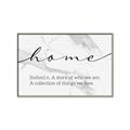 Picture of Marble Home _GroupedProduct_Rectangle_Landscape_Canvas_Framed_