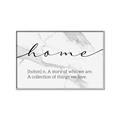 Picture of Marble Home _GroupedProduct_Rectangle_Landscape_Canvas_Framed_