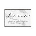 Picture of Marble Home _GroupedProduct_Rectangle_Landscape_Canvas_Framed_