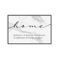 Picture of Marble Home _GroupedProduct_Rectangle_Landscape_Canvas_Framed_