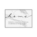 Picture of Marble Home _GroupedProduct_Rectangle_Landscape_Canvas_Framed_