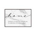 Picture of Marble Home _GroupedProduct_Rectangle_Landscape_Canvas_Framed_