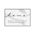 Picture of Marble Home _GroupedProduct_Rectangle_Landscape_Canvas_Framed_
