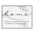 Picture of Marble Home _GroupedProduct_Rectangle_Landscape_Canvas_Framed_