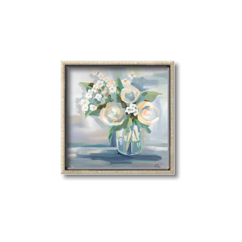 Picture of Pastel Blooming I  _GroupedProduct_Square_Canvas_Framed_