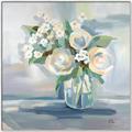 Picture of Pastel Blooming I  _GroupedProduct_Square_Canvas_Framed_