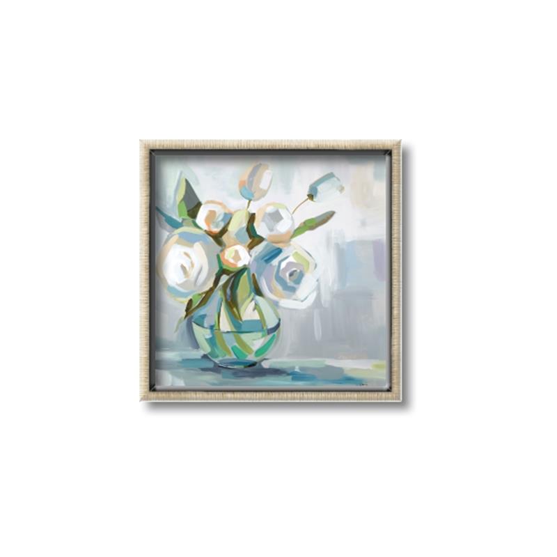 Picture of Pastel Blooming II  _GroupedProduct_Square_Canvas_Framed_
