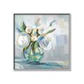 Picture of Pastel Blooming II  _GroupedProduct_Square_Canvas_Framed_