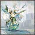 Picture of Pastel Blooming II  _GroupedProduct_Square_Canvas_Framed_