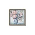 Picture of Peonies in vase _GroupedProduct_Square_Canvas_Framed_