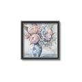 Picture of Peonies in vase _GroupedProduct_Square_Canvas_Framed_