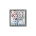 Picture of Peonies in vase _GroupedProduct_Square_Canvas_Framed_