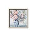 Picture of Peonies in vase _GroupedProduct_Square_Canvas_Framed_