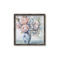 Picture of Peonies in vase _GroupedProduct_Square_Canvas_Framed_