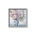 Picture of Peonies in vase _GroupedProduct_Square_Canvas_Framed_