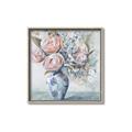 Picture of Peonies in vase _GroupedProduct_Square_Canvas_Framed_