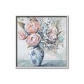 Picture of Peonies in vase _GroupedProduct_Square_Canvas_Framed_