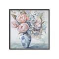 Picture of Peonies in vase _GroupedProduct_Square_Canvas_Framed_