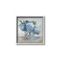 Picture of Blue Hydrangea _GroupedProduct_Square_Canvas_Framed_