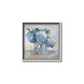 Picture of Blue Hydrangea _GroupedProduct_Square_Canvas_Framed_