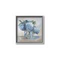 Picture of Blue Hydrangea _GroupedProduct_Square_Canvas_Framed_