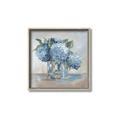 Picture of Blue Hydrangea _GroupedProduct_Square_Canvas_Framed_