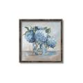 Picture of Blue Hydrangea _GroupedProduct_Square_Canvas_Framed_