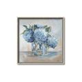 Picture of Blue Hydrangea _GroupedProduct_Square_Canvas_Framed_