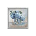 Picture of Blue Hydrangea _GroupedProduct_Square_Canvas_Framed_