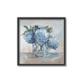 Picture of Blue Hydrangea _GroupedProduct_Square_Canvas_Framed_