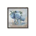 Picture of Blue Hydrangea _GroupedProduct_Square_Canvas_Framed_