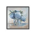 Picture of Blue Hydrangea _GroupedProduct_Square_Canvas_Framed_