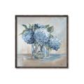 Picture of Blue Hydrangea _GroupedProduct_Square_Canvas_Framed_