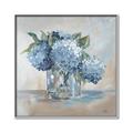 Picture of Blue Hydrangea _GroupedProduct_Square_Canvas_Framed_