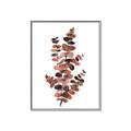 Picture of Rust Color Eucalyptus I  _GroupedProduct_Rectangle_Portrait_Canvas_Framed_