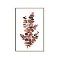 Picture of Rust Color Eucalyptus I  _GroupedProduct_Rectangle_Portrait_Canvas_Framed_