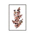 Picture of Rust Color Eucalyptus I  _GroupedProduct_Rectangle_Portrait_Canvas_Framed_
