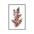 Picture of Rust Color Eucalyptus I  _GroupedProduct_Rectangle_Portrait_Canvas_Framed_