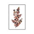 Picture of Rust Color Eucalyptus I  _GroupedProduct_Rectangle_Portrait_Canvas_Framed_