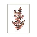 Picture of Rust Color Eucalyptus I  _GroupedProduct_Rectangle_Portrait_Canvas_Framed_