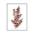 Picture of Rust Color Eucalyptus I  _GroupedProduct_Rectangle_Portrait_Canvas_Framed_