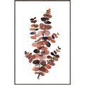 Picture of Rust Color Eucalyptus I  _GroupedProduct_Rectangle_Portrait_Canvas_Framed_