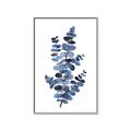 Picture of Blue Color Eucalyptus I  _GroupedProduct_Rectangle_Portrait_Canvas_Framed_