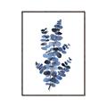 Picture of Blue Color Eucalyptus I  _GroupedProduct_Rectangle_Portrait_Canvas_Framed_