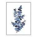 Picture of Blue Color Eucalyptus I  _GroupedProduct_Rectangle_Portrait_Canvas_Framed_