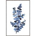 Picture of Blue Color Eucalyptus I  _GroupedProduct_Rectangle_Portrait_Canvas_Framed_