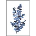 Picture of Blue Color Eucalyptus I  _GroupedProduct_Rectangle_Portrait_Canvas_Framed_