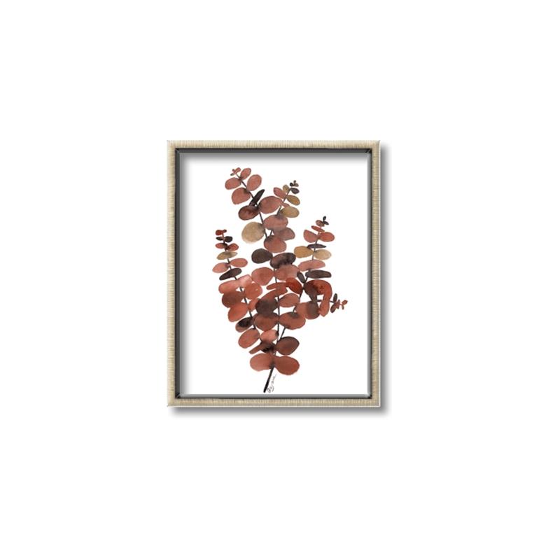 Picture of Rust Color Eucalyptus II  _GroupedProduct_Rectangle_Portrait_Canvas_Framed_