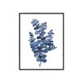 Picture of Blue Color Eucalyptus II  _GroupedProduct_Rectangle_Portrait_Canvas_Framed_